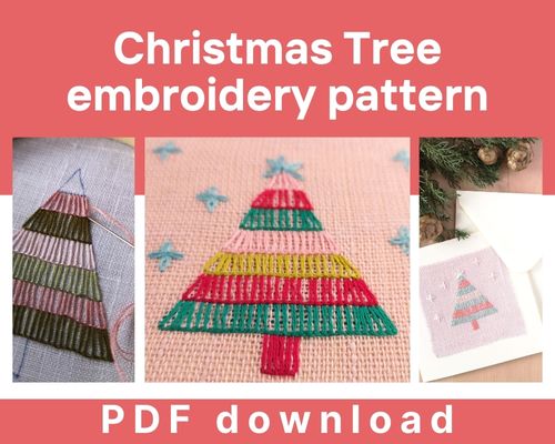 Christmas Tree embroidery