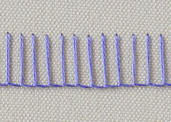 Blanket stitch