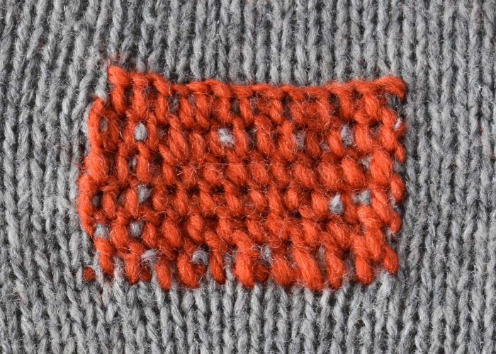 Scotch Darning stitch