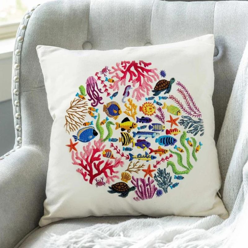 Ocean Wonders - patron PDF brodé à la main par Stitch doodles Design