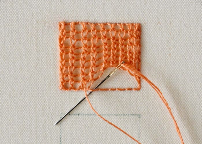 Ceylon Stitch Step10