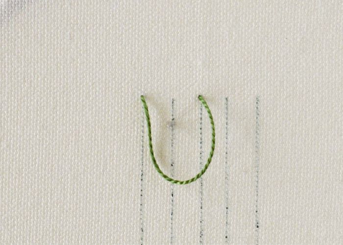 Double point de plume Étape 2