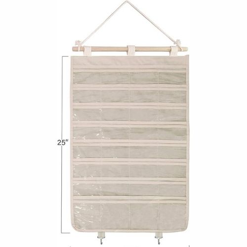 Hanging organizer with 32 pockets on Amazon