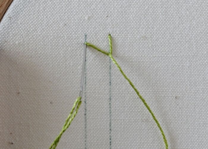Closed Chain Stitch Instructions