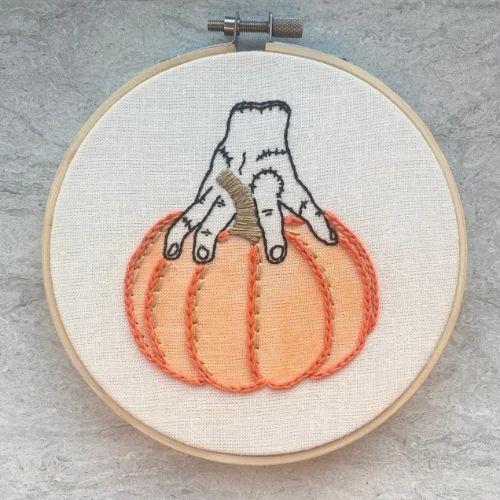 Adam’s Family Thing embroidery Kit or PDF on Etsy